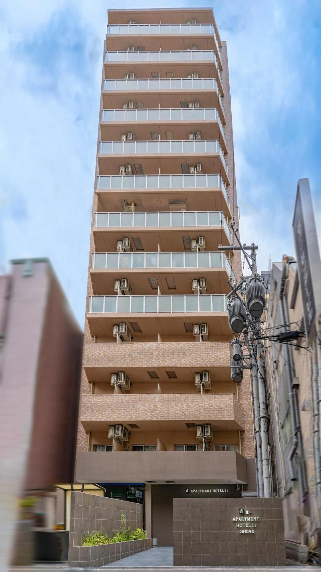 Apartment Hotel 11 Shinsaibashi 2 Osaka Zewnętrze zdjęcie